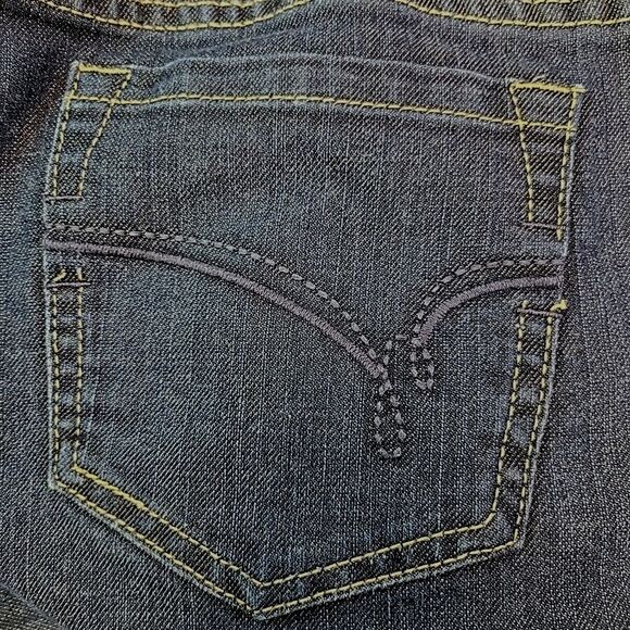 Fashion Bug Womens Boot Cut Jeans Size 10 Dark‎ Blue 30x31 - Picture 5 of 8